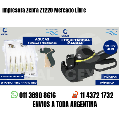 Impresora Zebra ZT220 Mercado Libre
