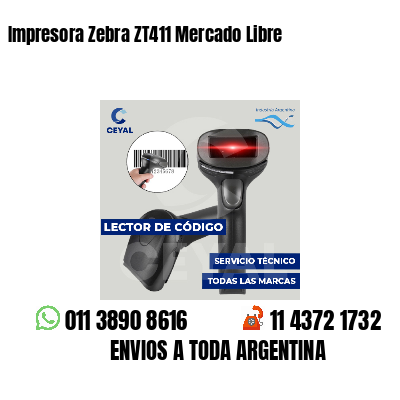 Impresora Zebra ZT411 Mercado Libre
