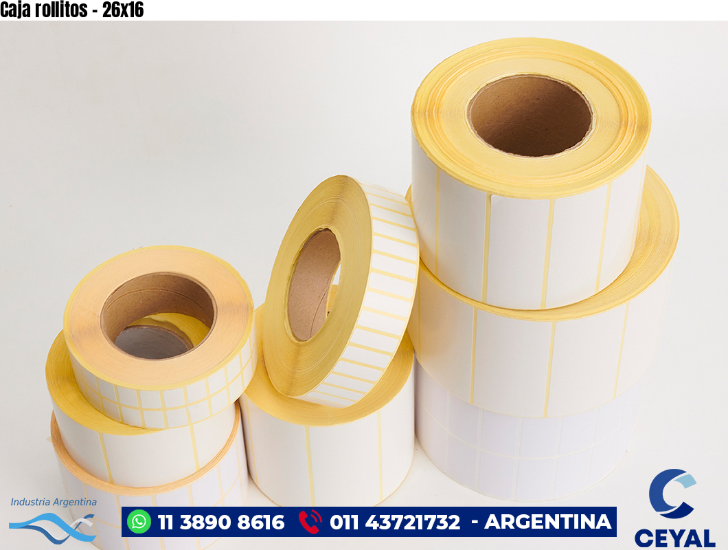 Caja rollitos - 26x16
