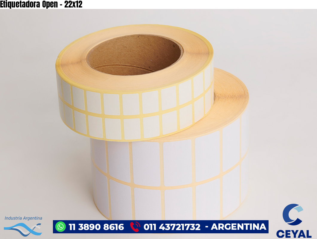 Etiquetadora Open - 22x12