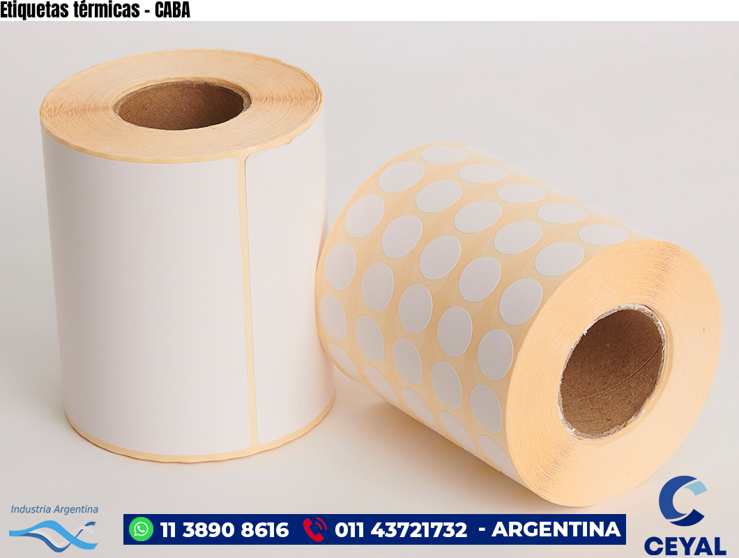 Etiquetas térmicas - CABA