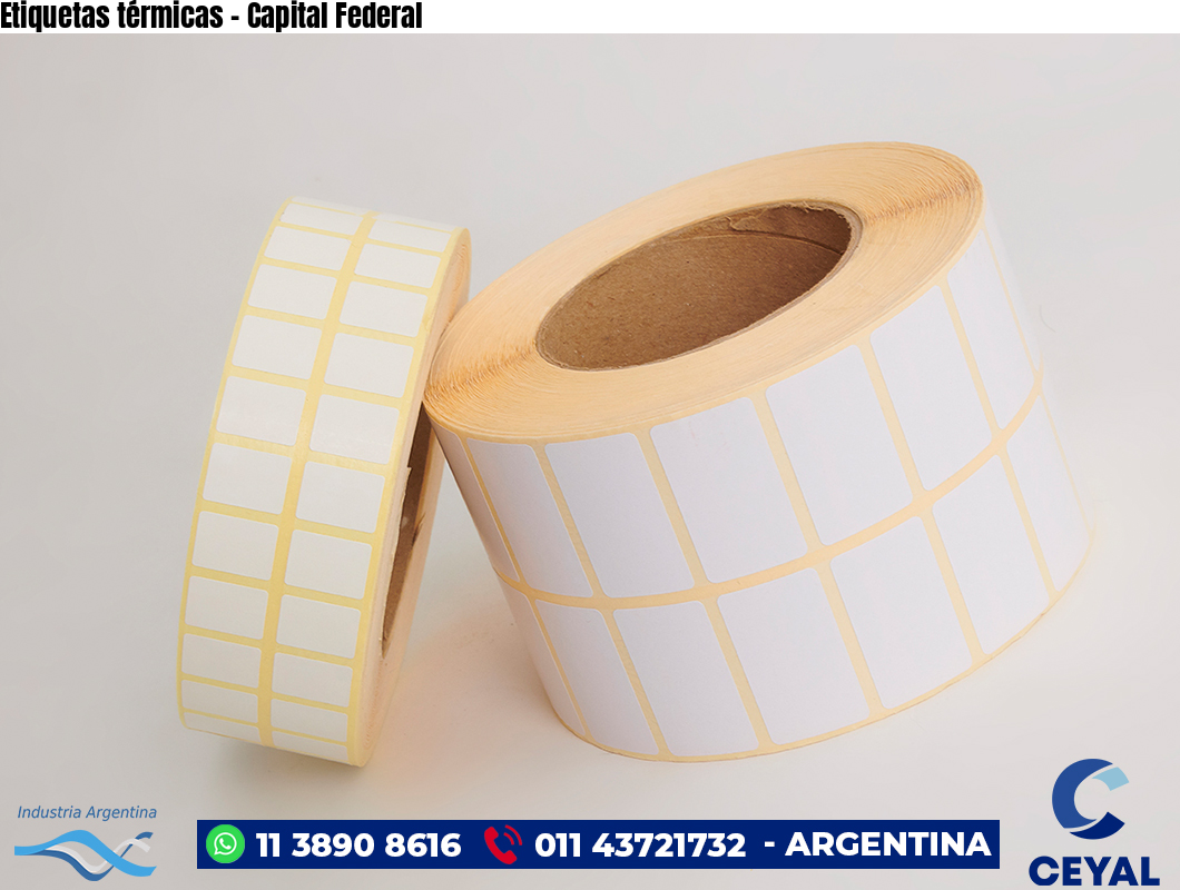 Etiquetas térmicas - Capital Federal