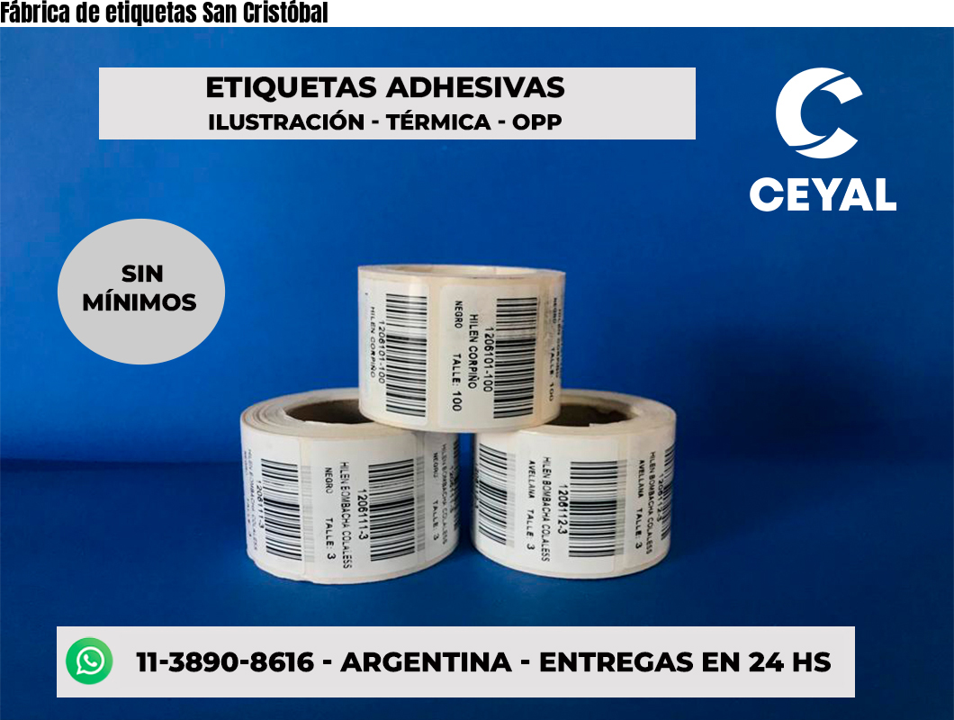 Fábrica de etiquetas San Cristóbal