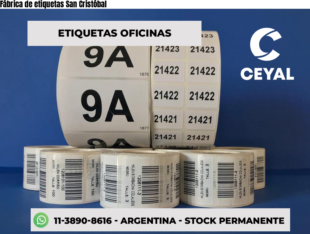 Fábrica de etiquetas San Cristóbal