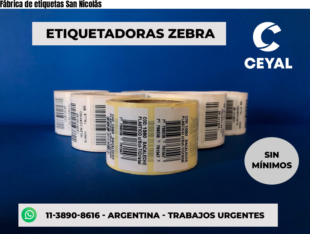 Fábrica de etiquetas San Nicolás