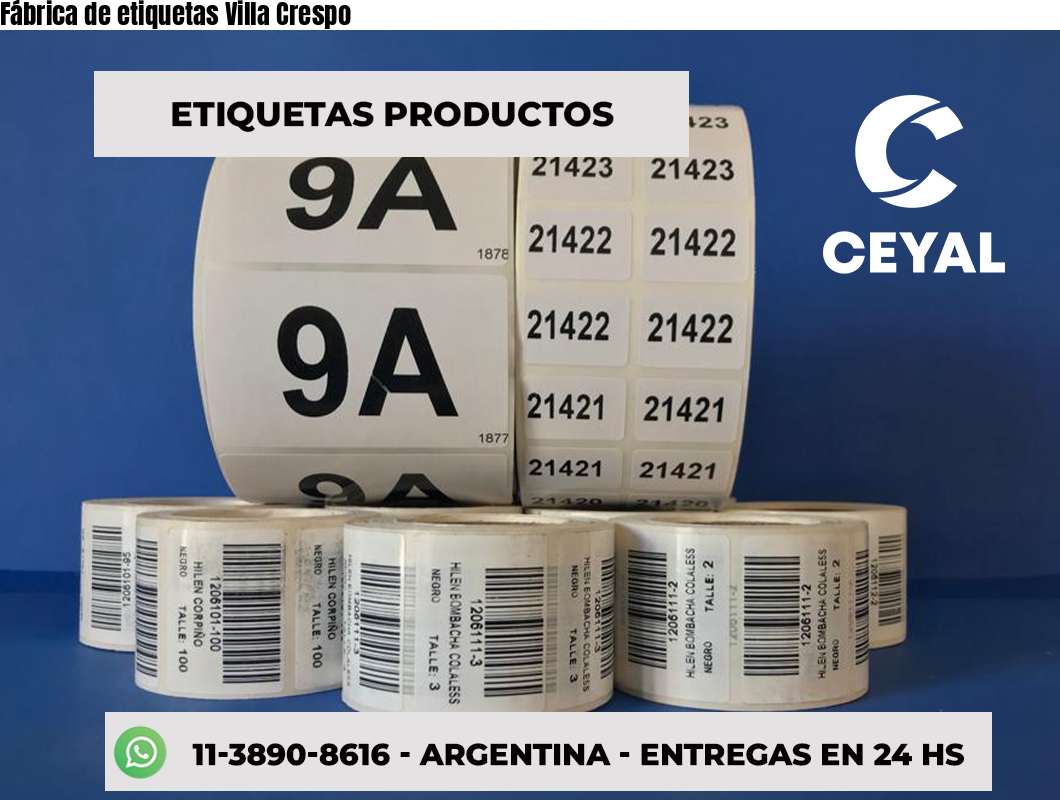 Fábrica de etiquetas Villa Crespo