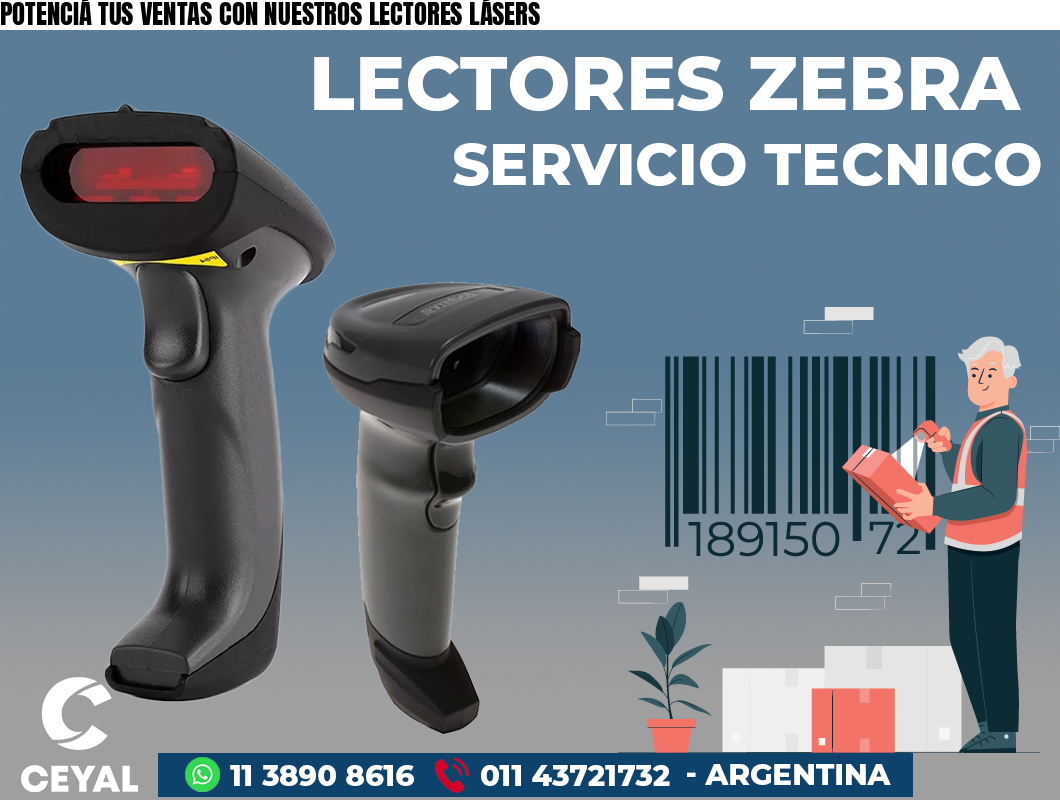 POTENCIÁ TUS VENTAS CON NUESTROS LECTORES LÁSERS