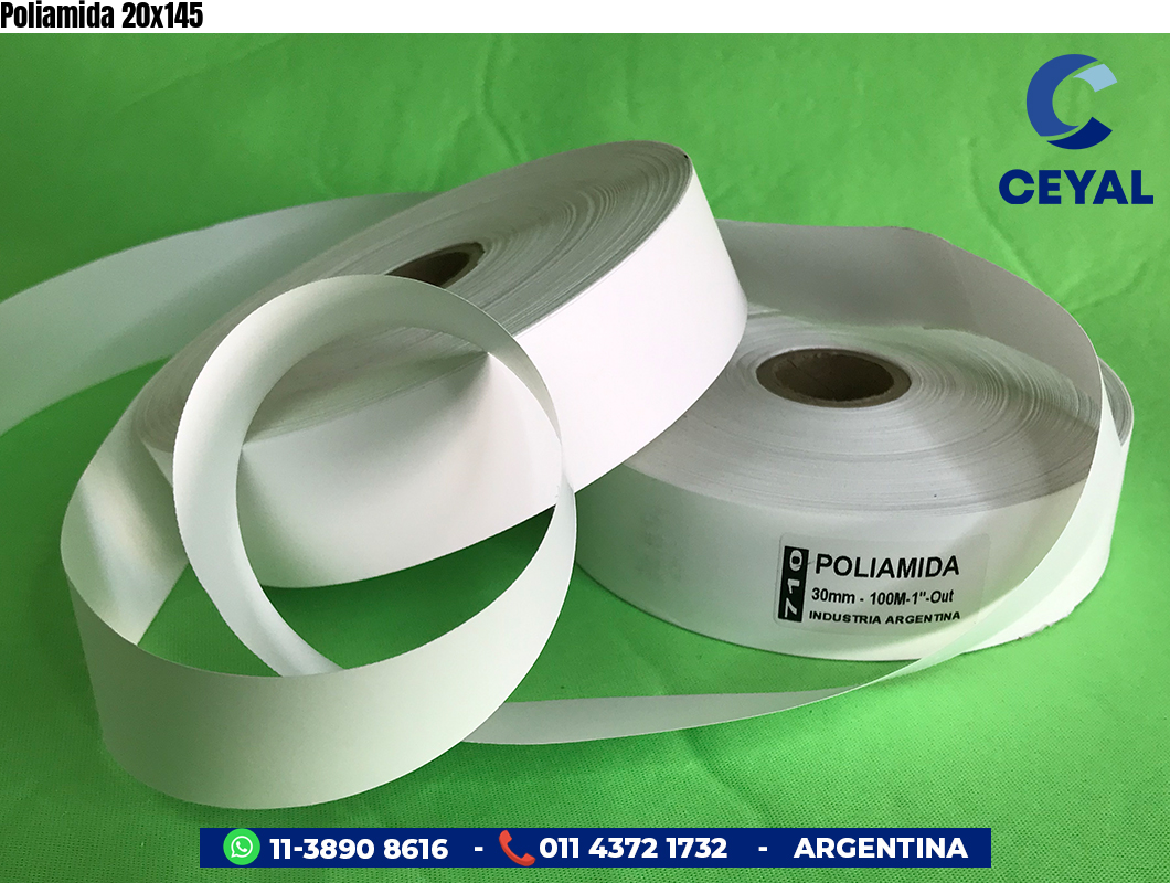 Poliamida 20x145