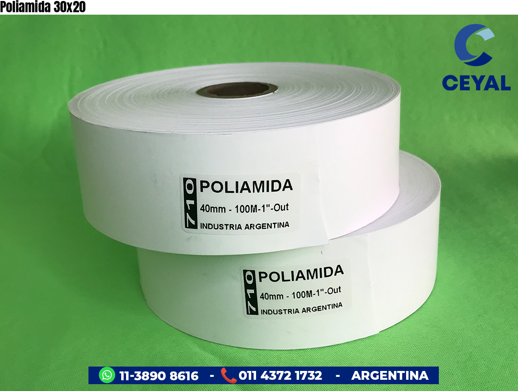 Poliamida 30×20