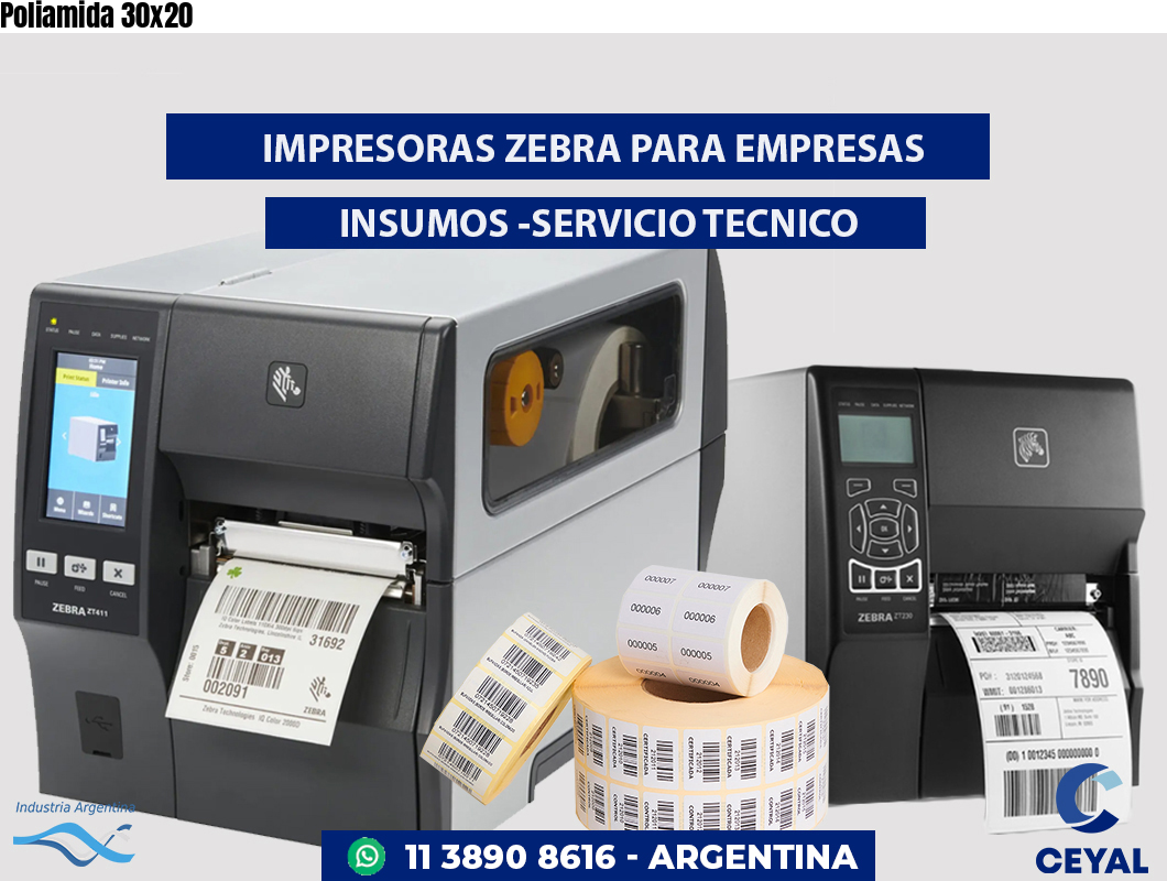 Poliamida 30x20