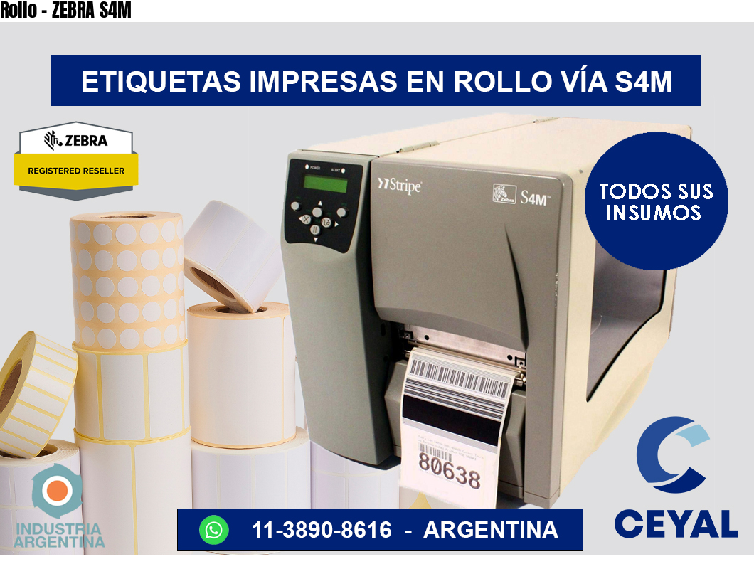 Rollo – ZEBRA S4M