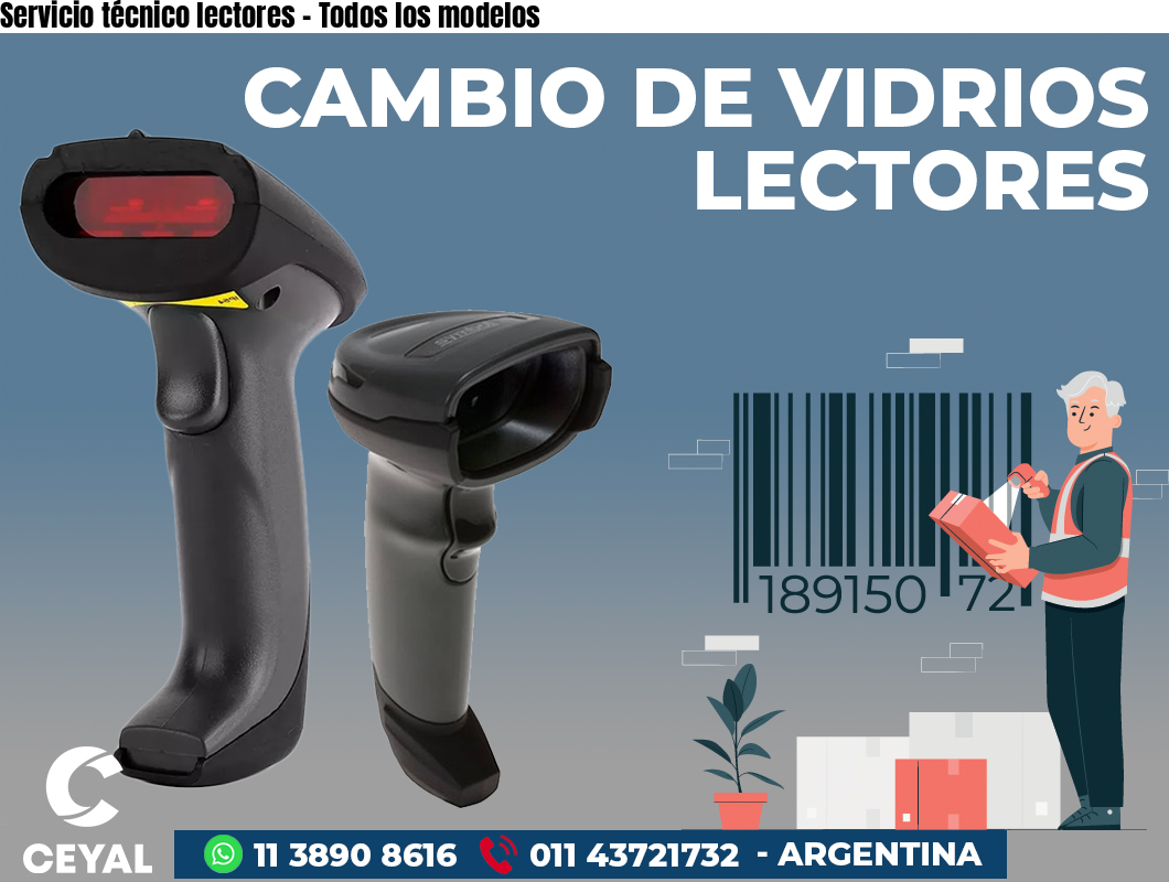 Servicio técnico lectores – Todos los modelos