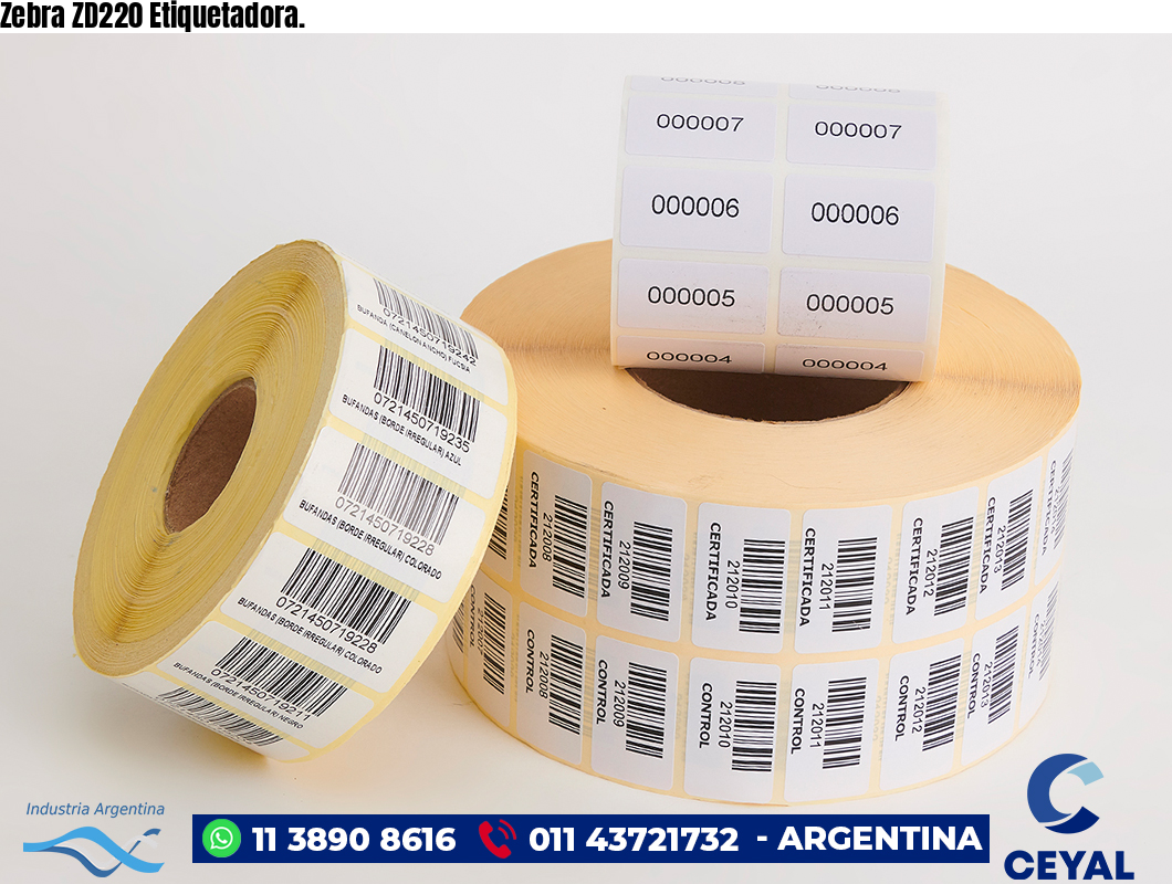 Zebra ZD220 Etiquetadora.