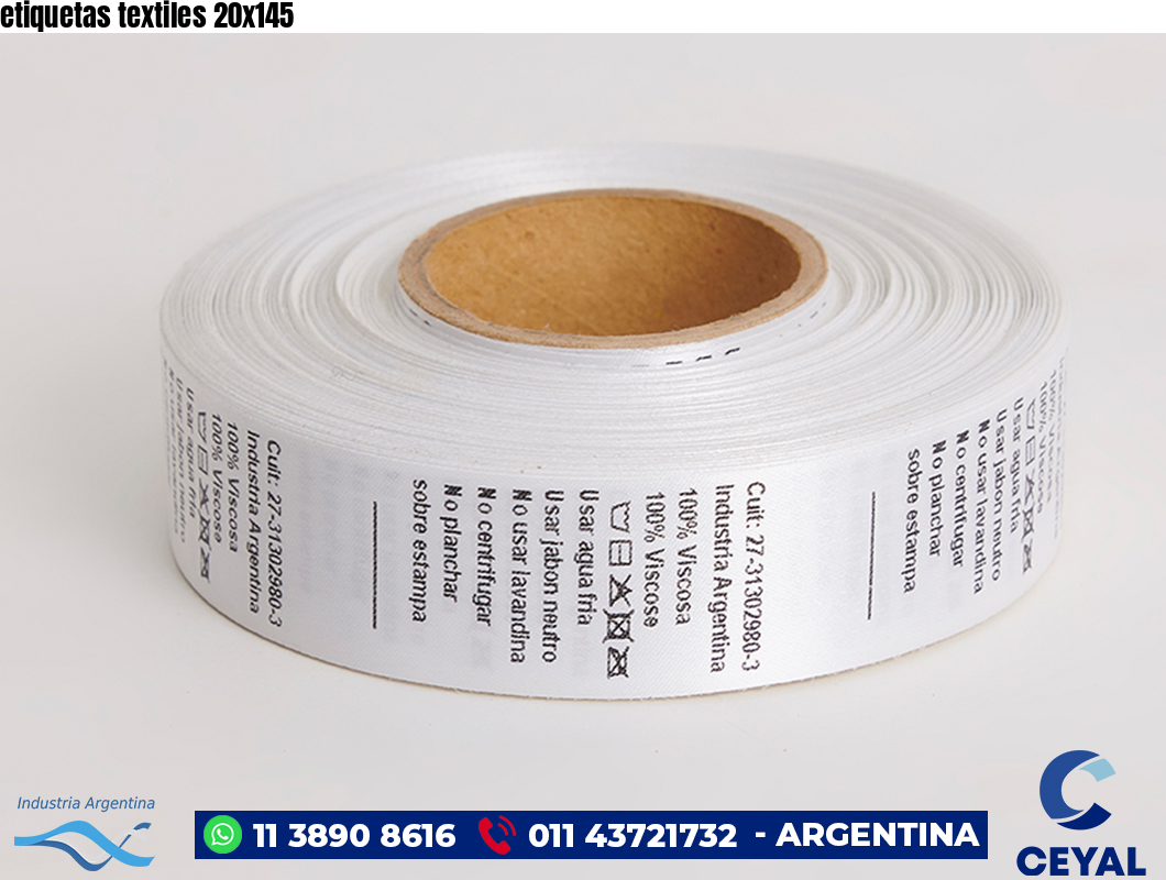 etiquetas textiles 20×145