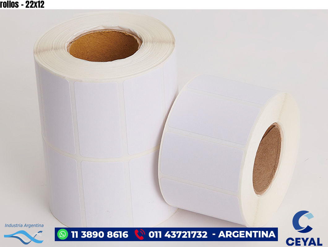 rollos - 22x12