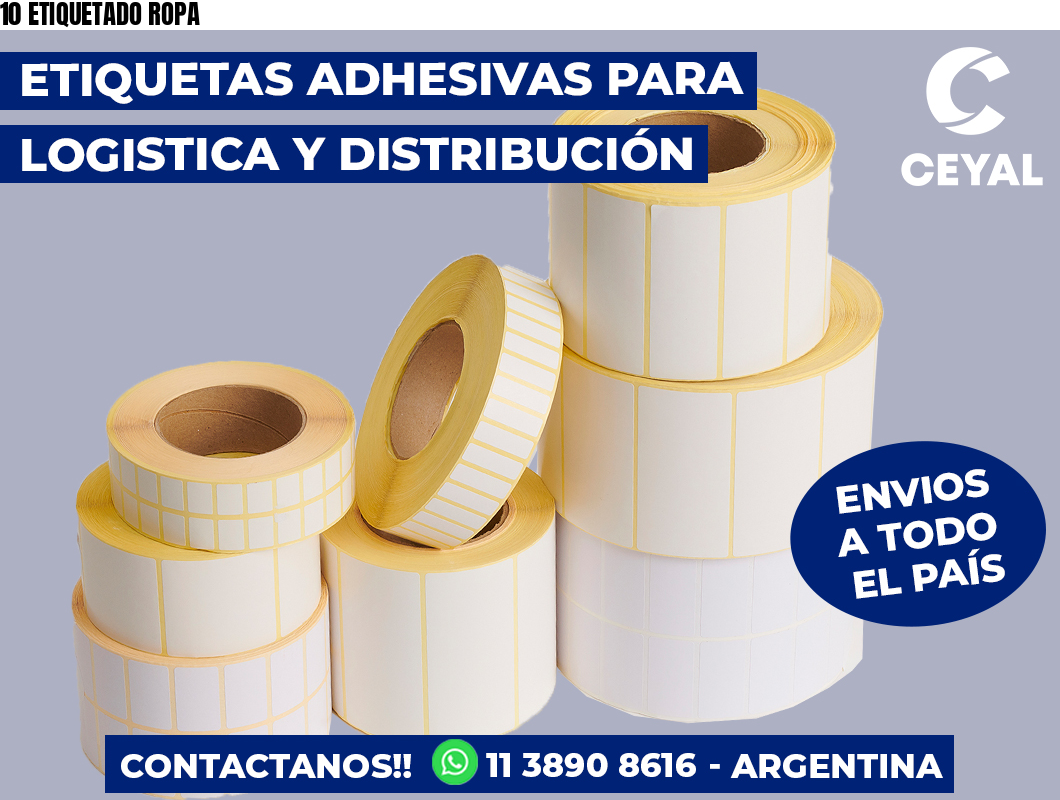 10 ETIQUETADO ROPA