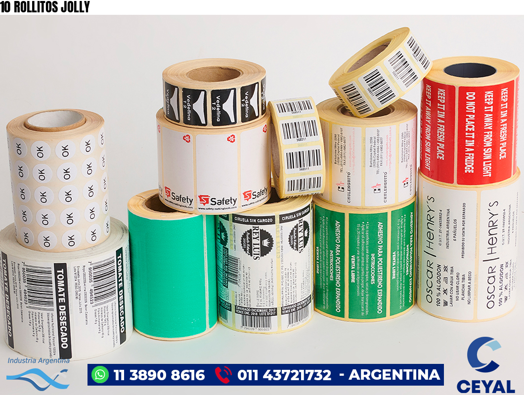 10 ROLLITOS JOLLY