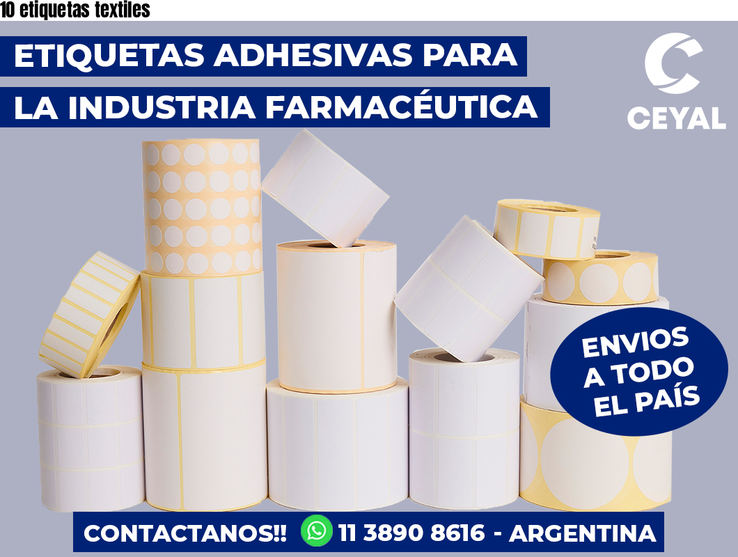 10 etiquetas textiles