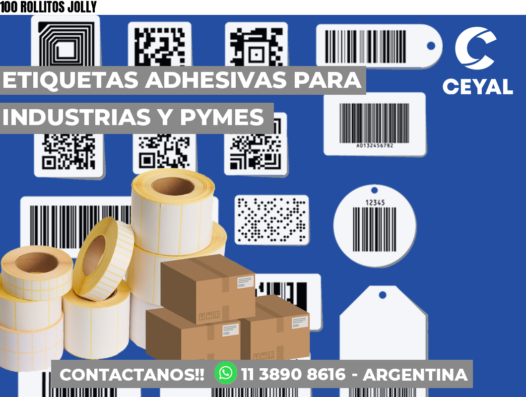 100 ROLLITOS JOLLY