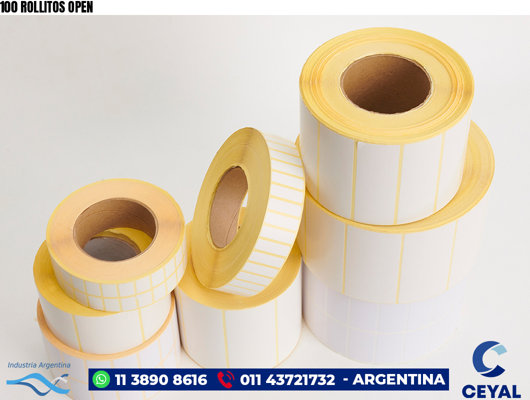 100 ROLLITOS OPEN