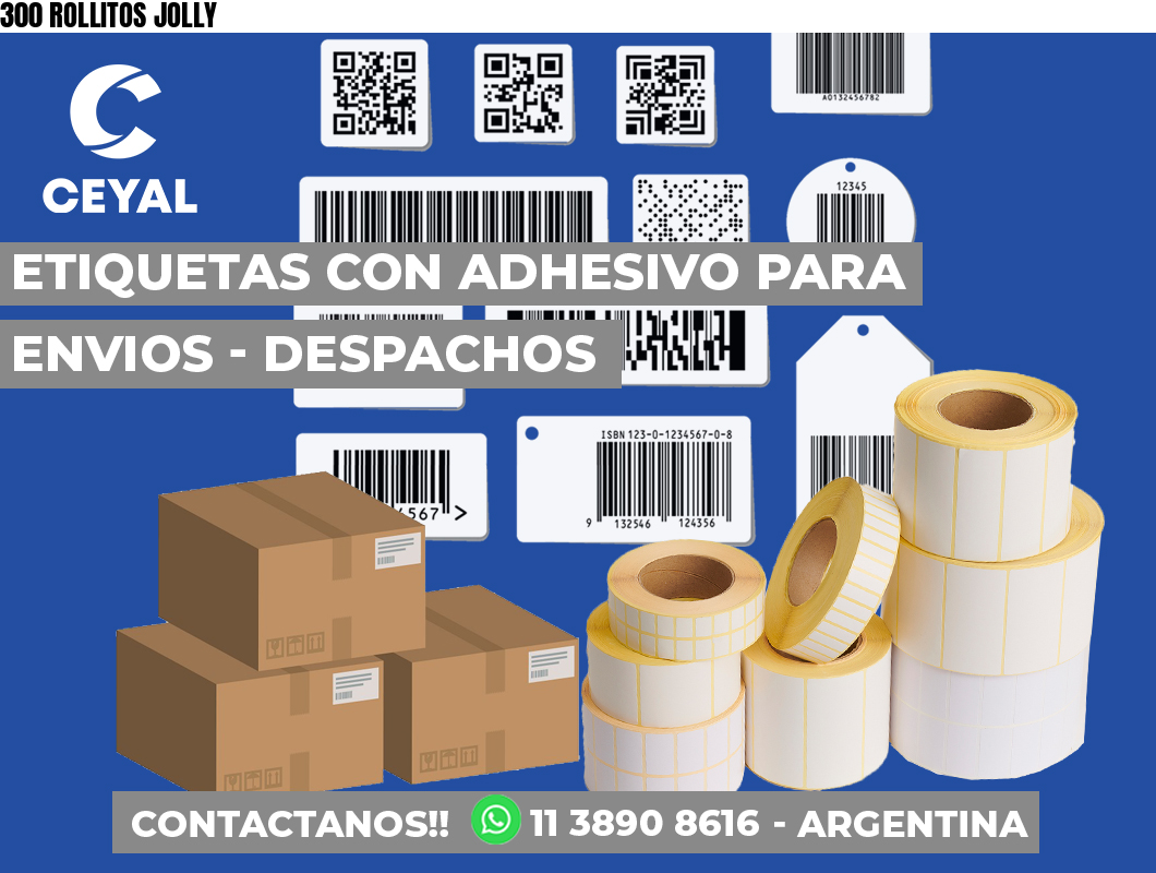 300 ROLLITOS JOLLY