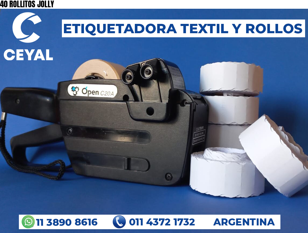 40 ROLLITOS JOLLY
