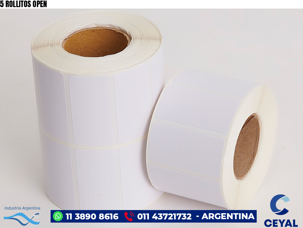 5 ROLLITOS OPEN