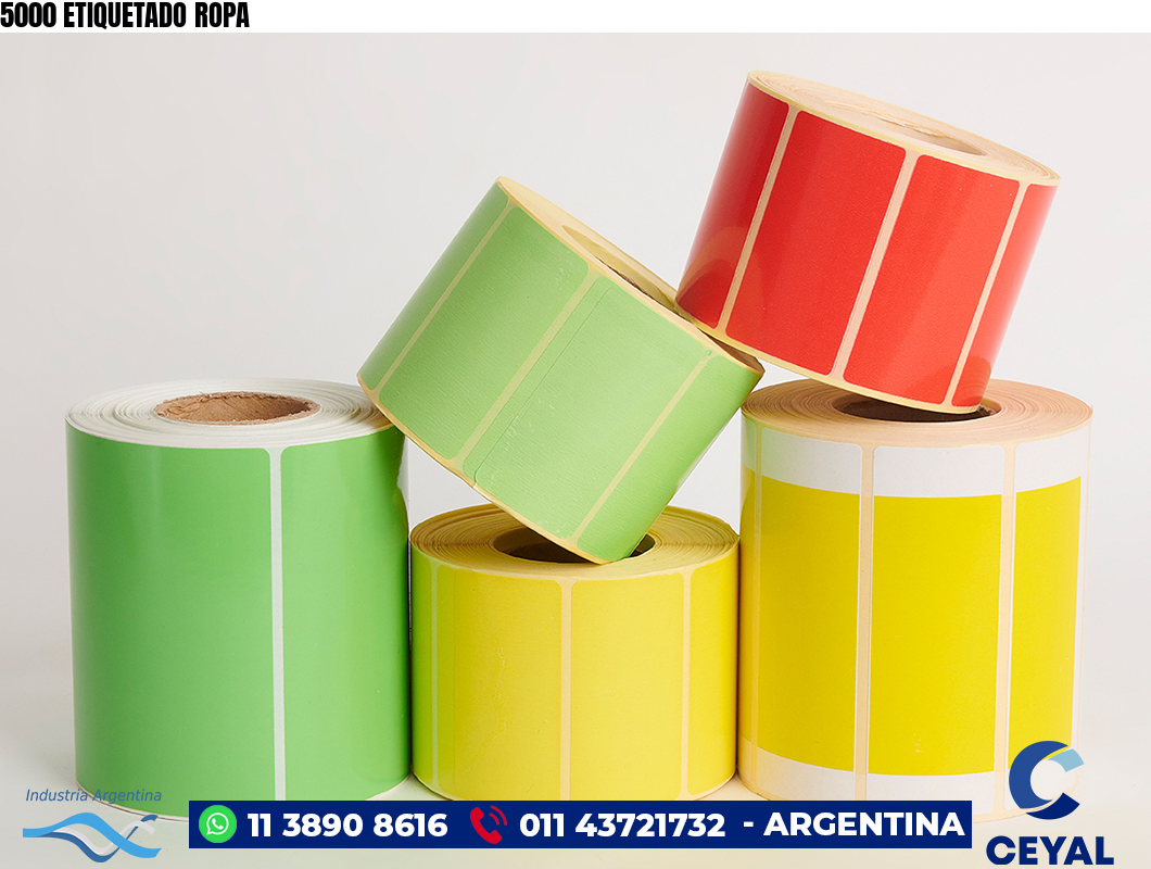 5000 ETIQUETADO ROPA