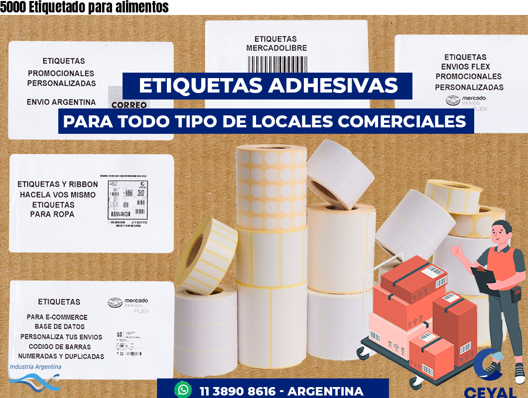 5000 Etiquetado para alimentos