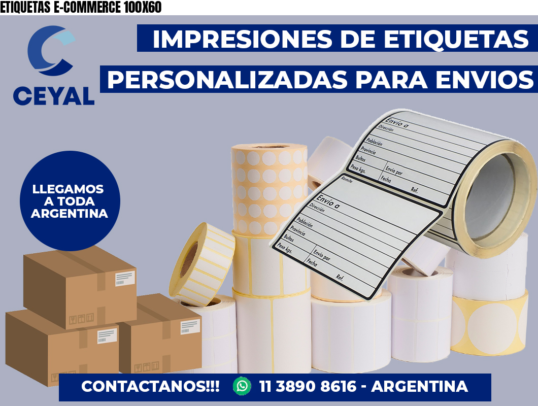 ETIQUETAS E-COMMERCE 100X60