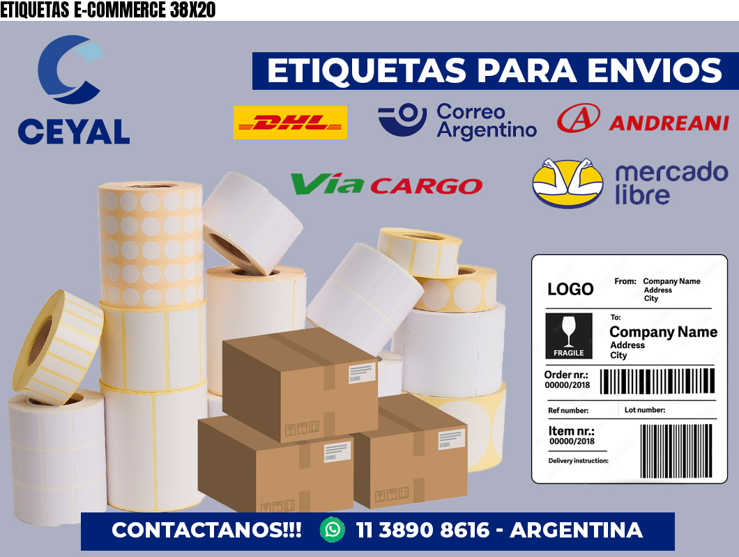 ETIQUETAS E-COMMERCE 38X20