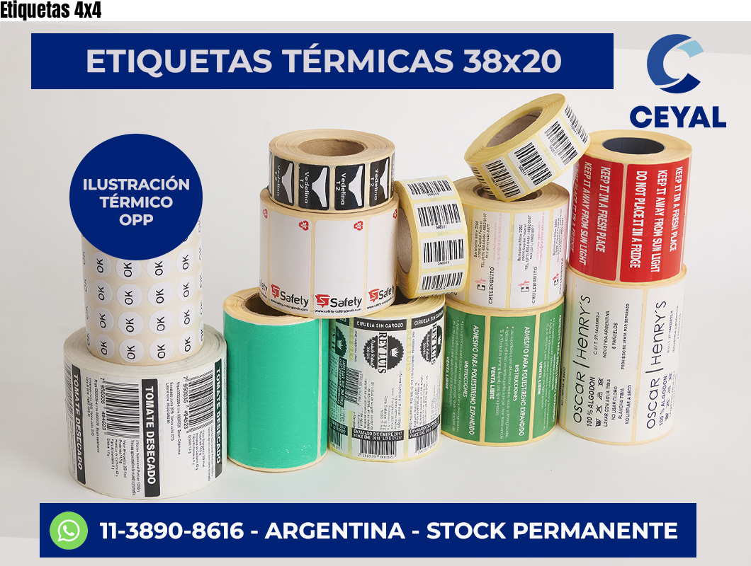 Etiquetas 4×4