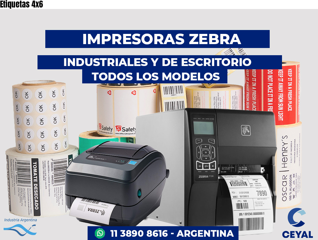 Etiquetas 4x6