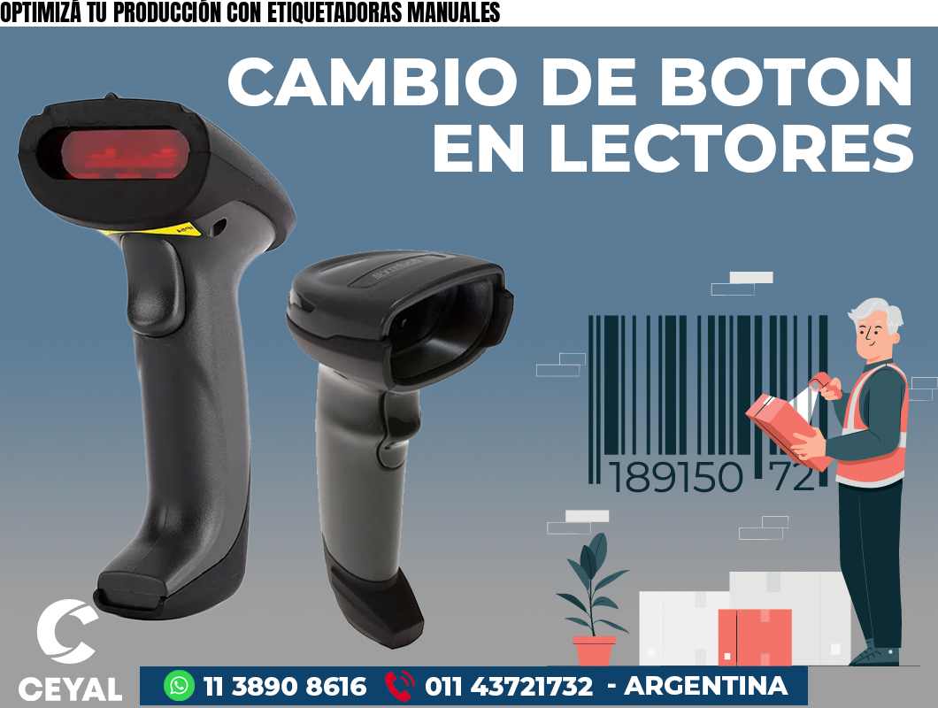 OPTIMIZÁ TU PRODUCCIÓN CON ETIQUETADORAS MANUALES