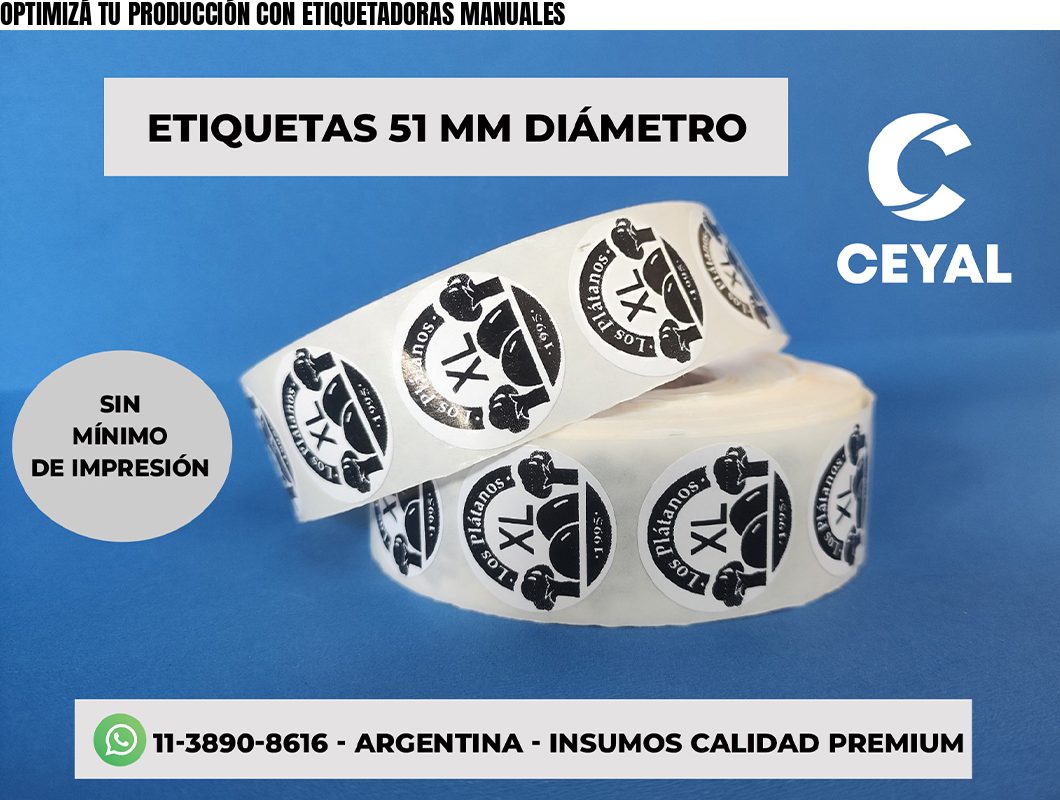 OPTIMIZÁ TU PRODUCCIÓN CON ETIQUETADORAS MANUALES