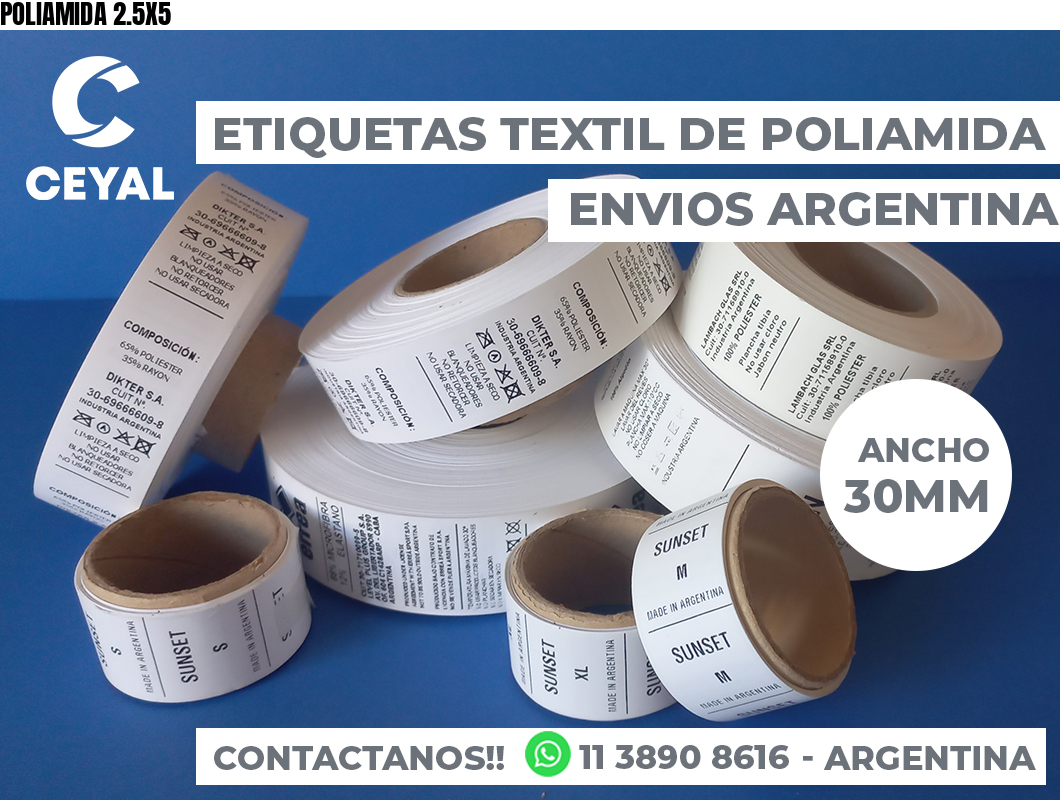 POLIAMIDA 2.5X5