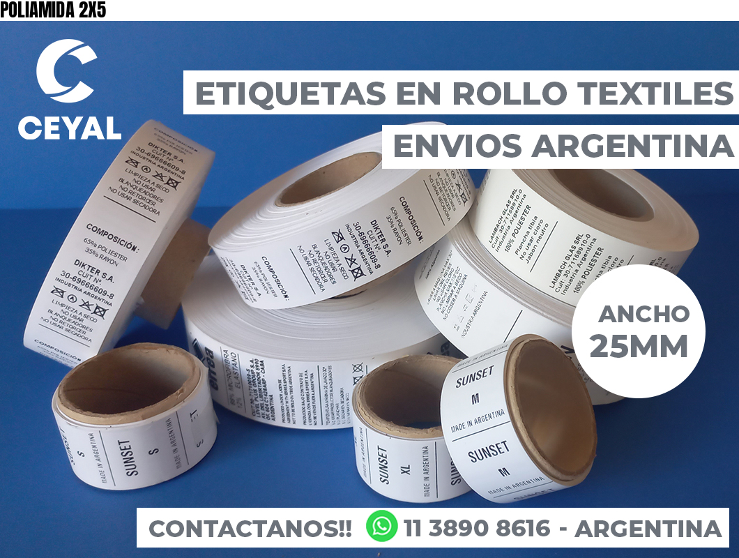 POLIAMIDA 2X5
