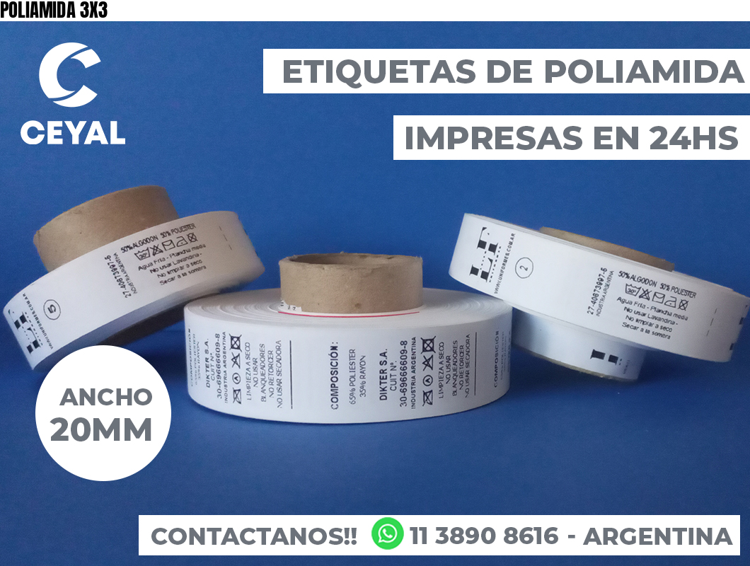 POLIAMIDA 3X3