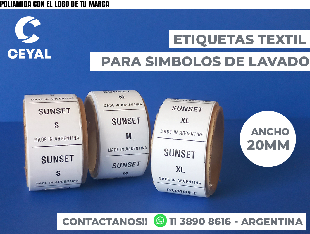 POLIAMIDA CON EL LOGO DE TU MARCA