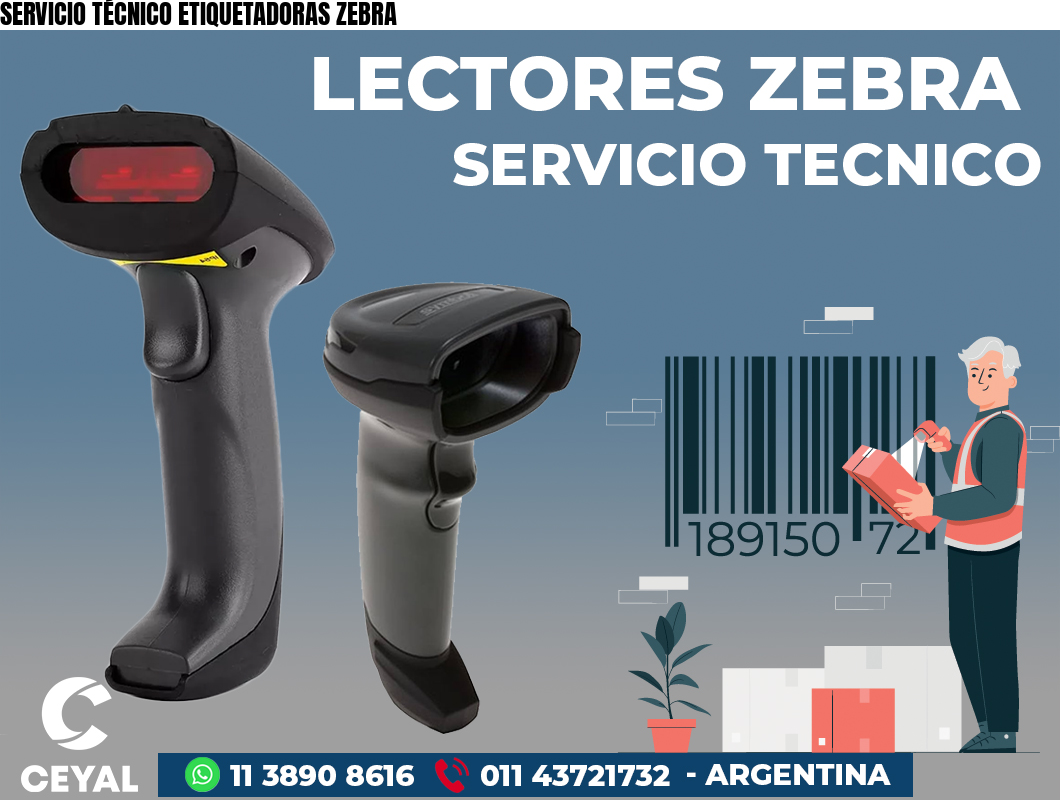 SERVICIO TÉCNICO ETIQUETADORAS ZEBRA