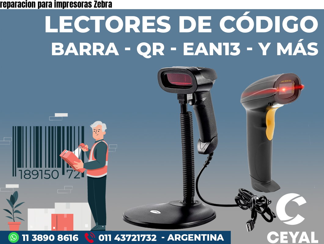 reparacion para impresoras Zebra