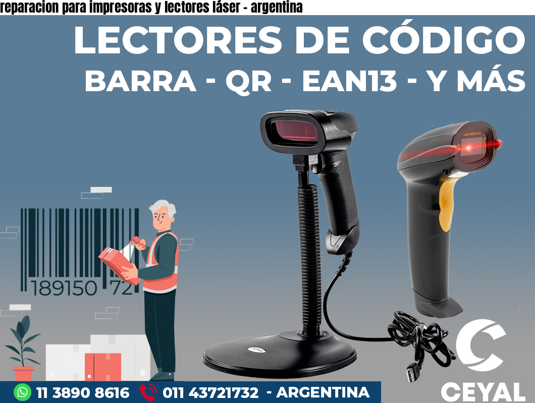 reparacion para impresoras y lectores láser - argentina
