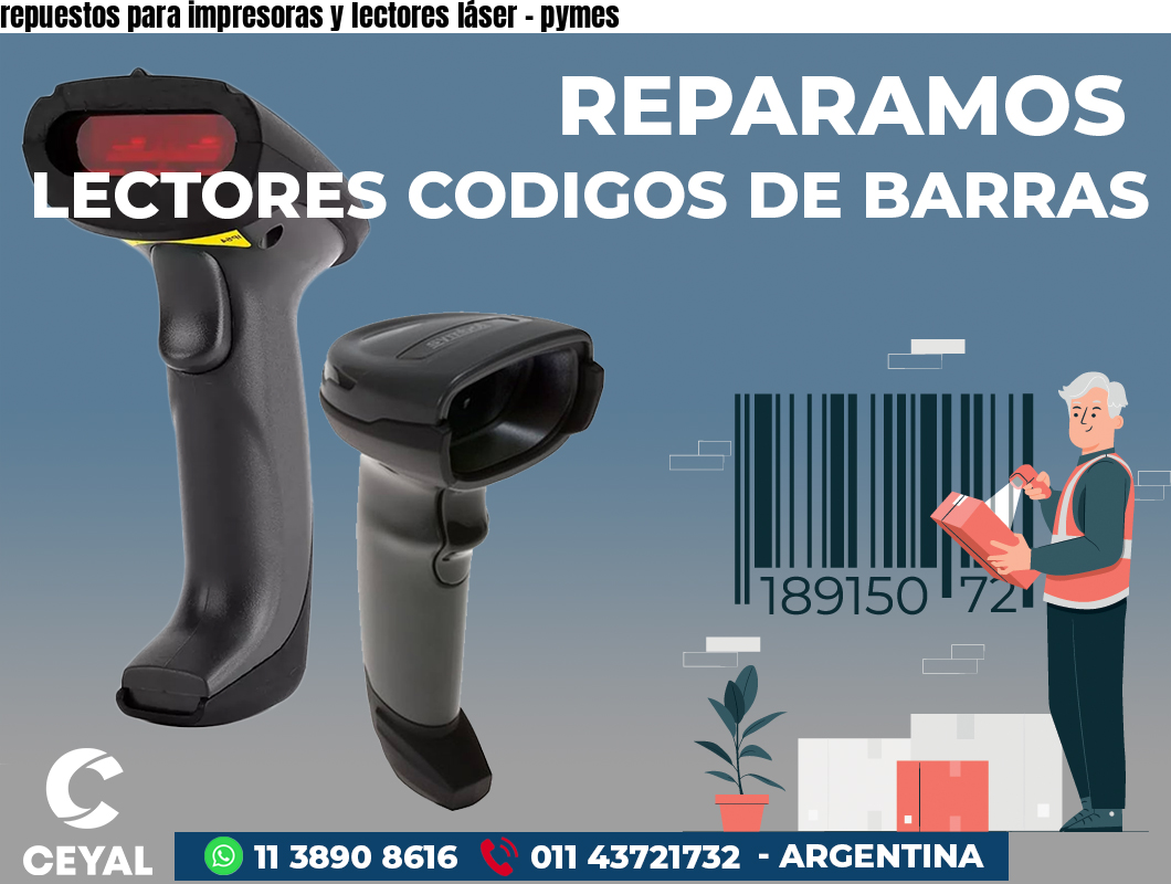 repuestos para impresoras y lectores láser - pymes