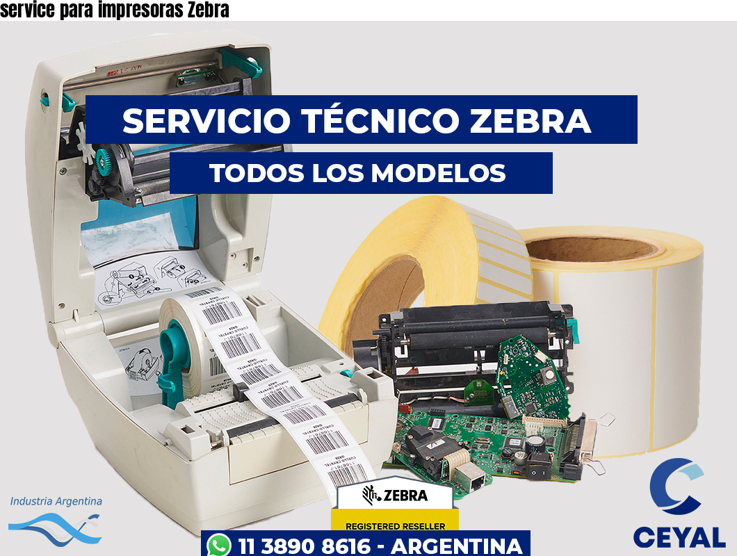 service para impresoras Zebra