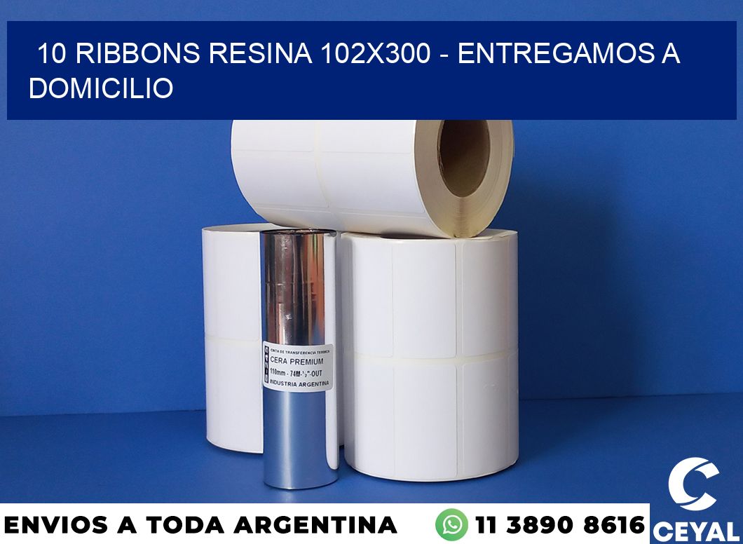 10 Ribbons resina 102×300 – entregamos a domicilio