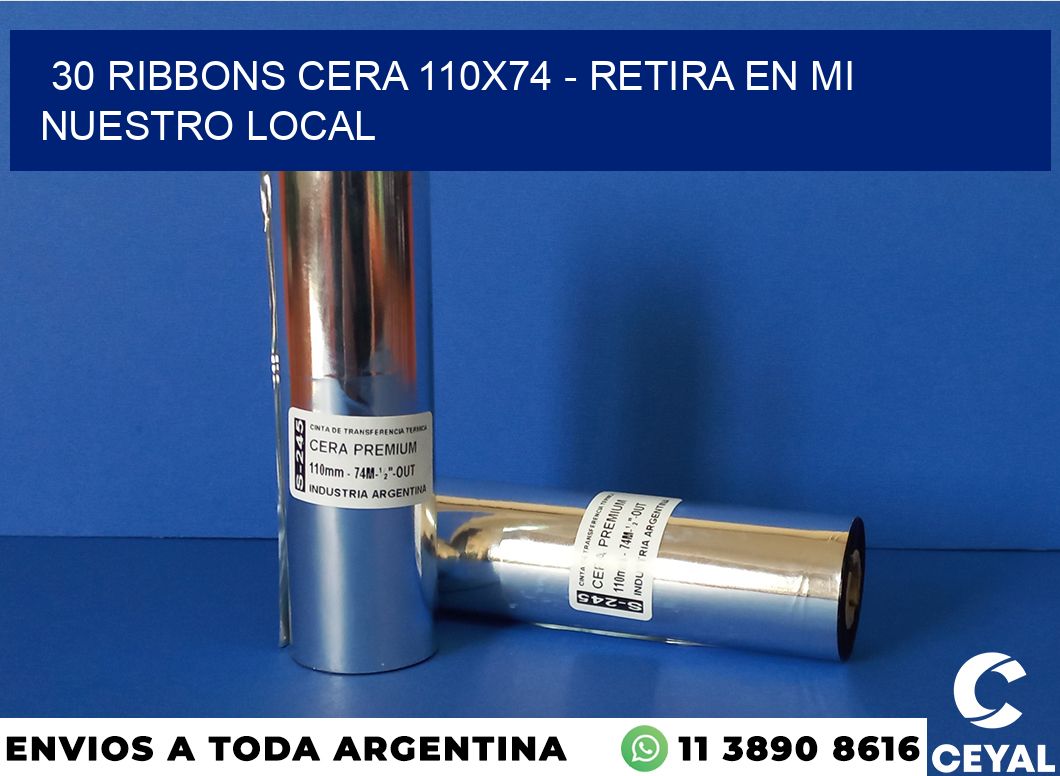 30 Ribbons cera 110×74 – retira en mi nuestro local