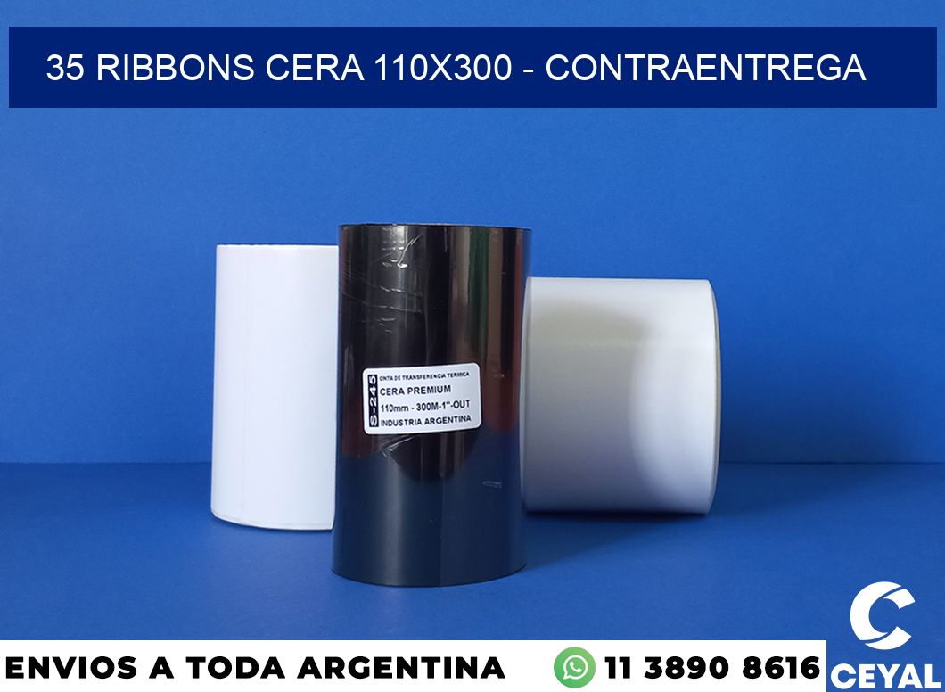 35 Ribbons cera 110×300 – contraentrega