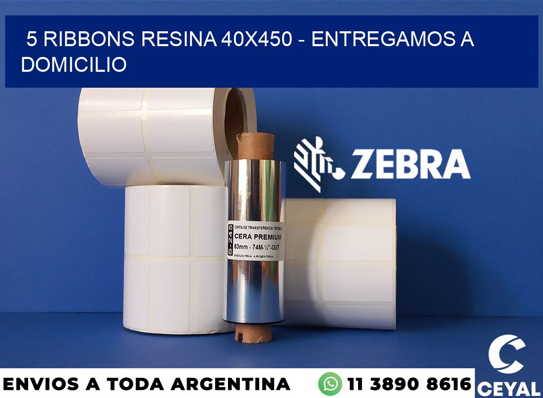 5 Ribbons resina 40x450 - entregamos a domicilio