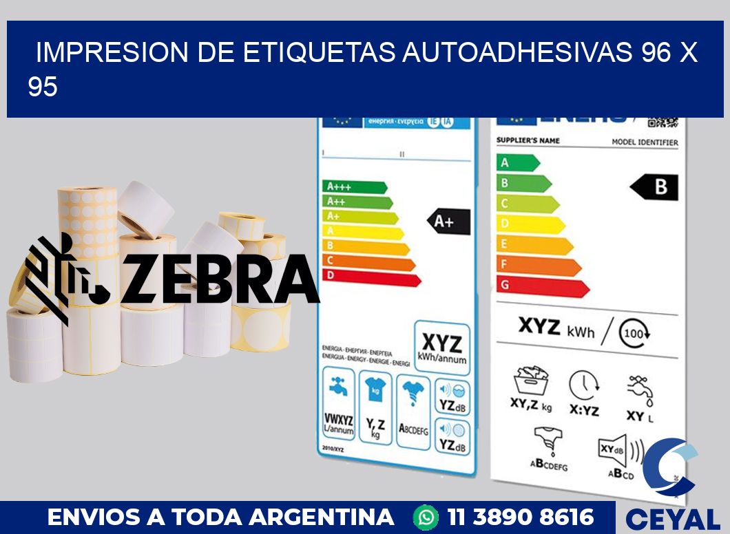 impresion de etiquetas autoadhesivas 96 x 95