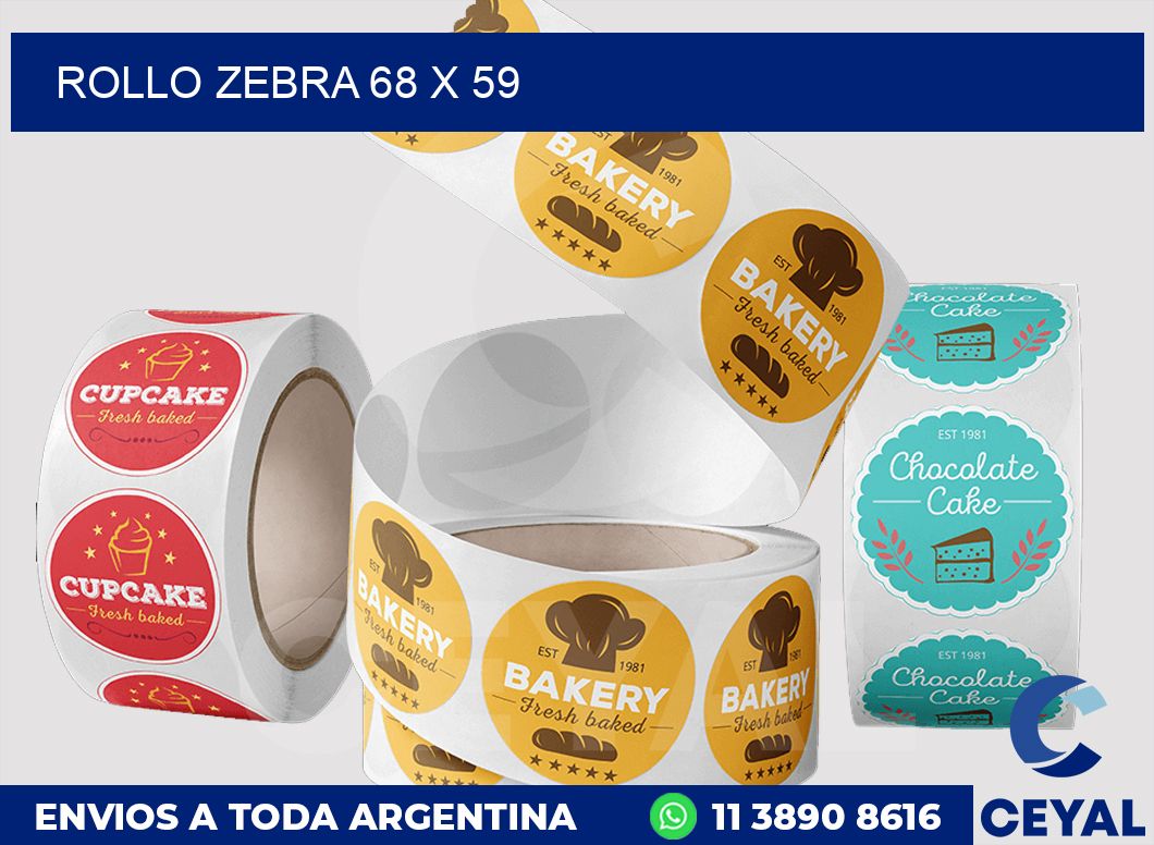 rollo zebra 68 x 59